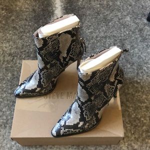 Snake Print Boots